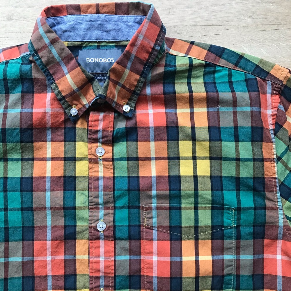 Bonobos Plaid Shirt - Picture 2 of 8